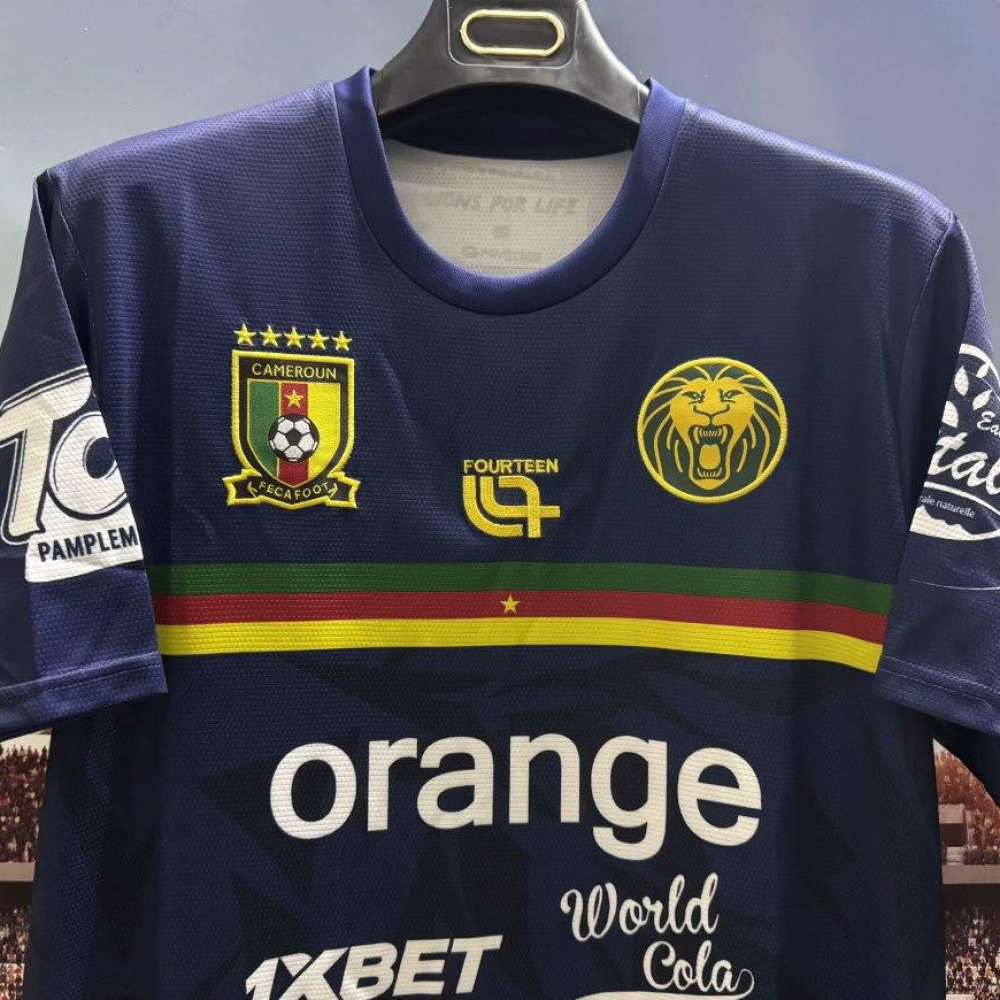 2025 Cameroon Navy Pre-Match Jersey