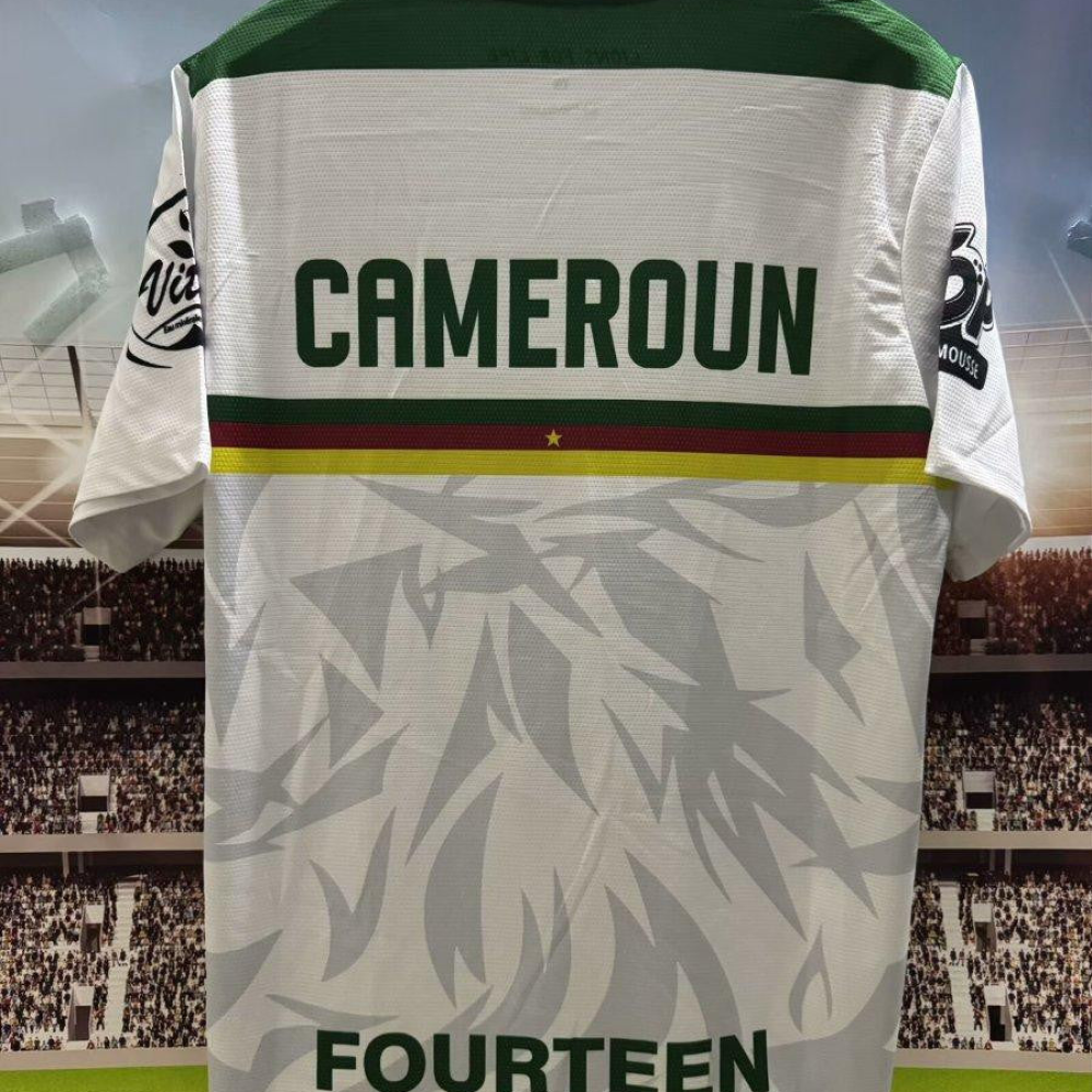 2025 Cameroon White Pre-Match Jersey