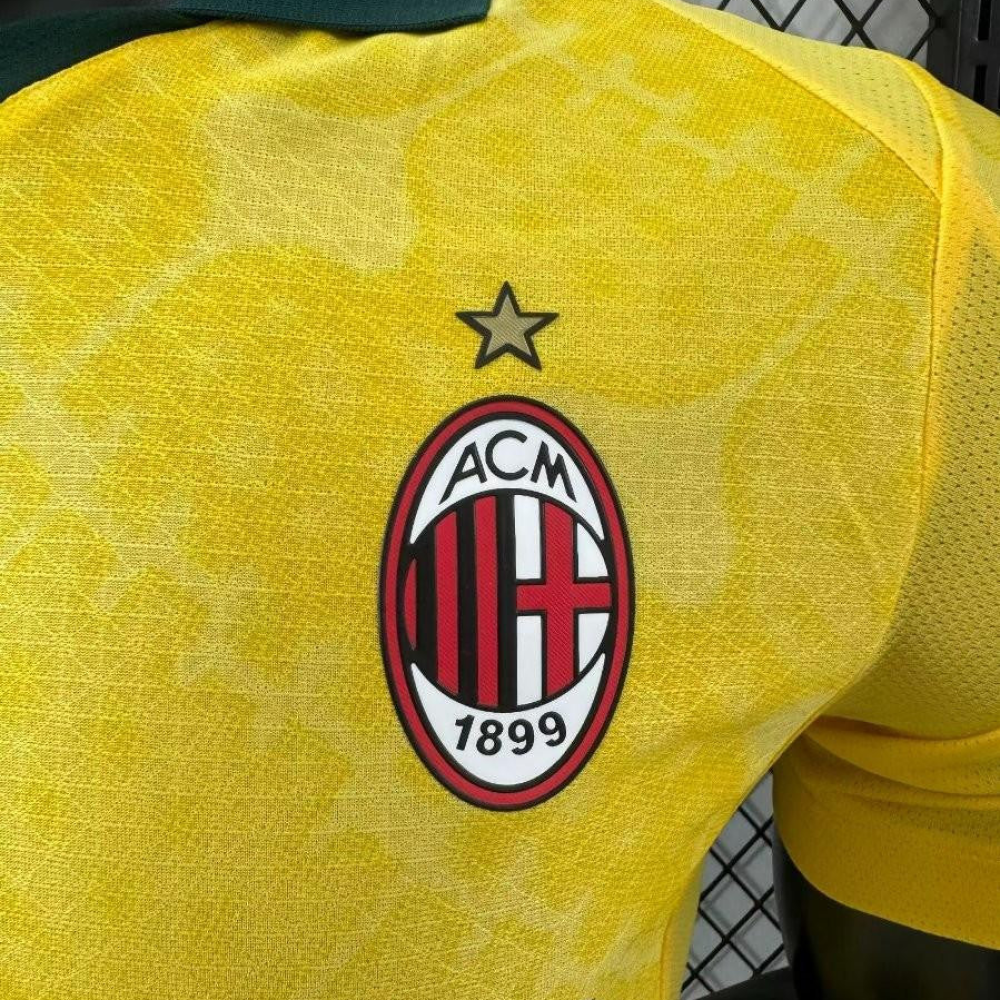 Player Version 25/26 AC Away Yellow Jersey