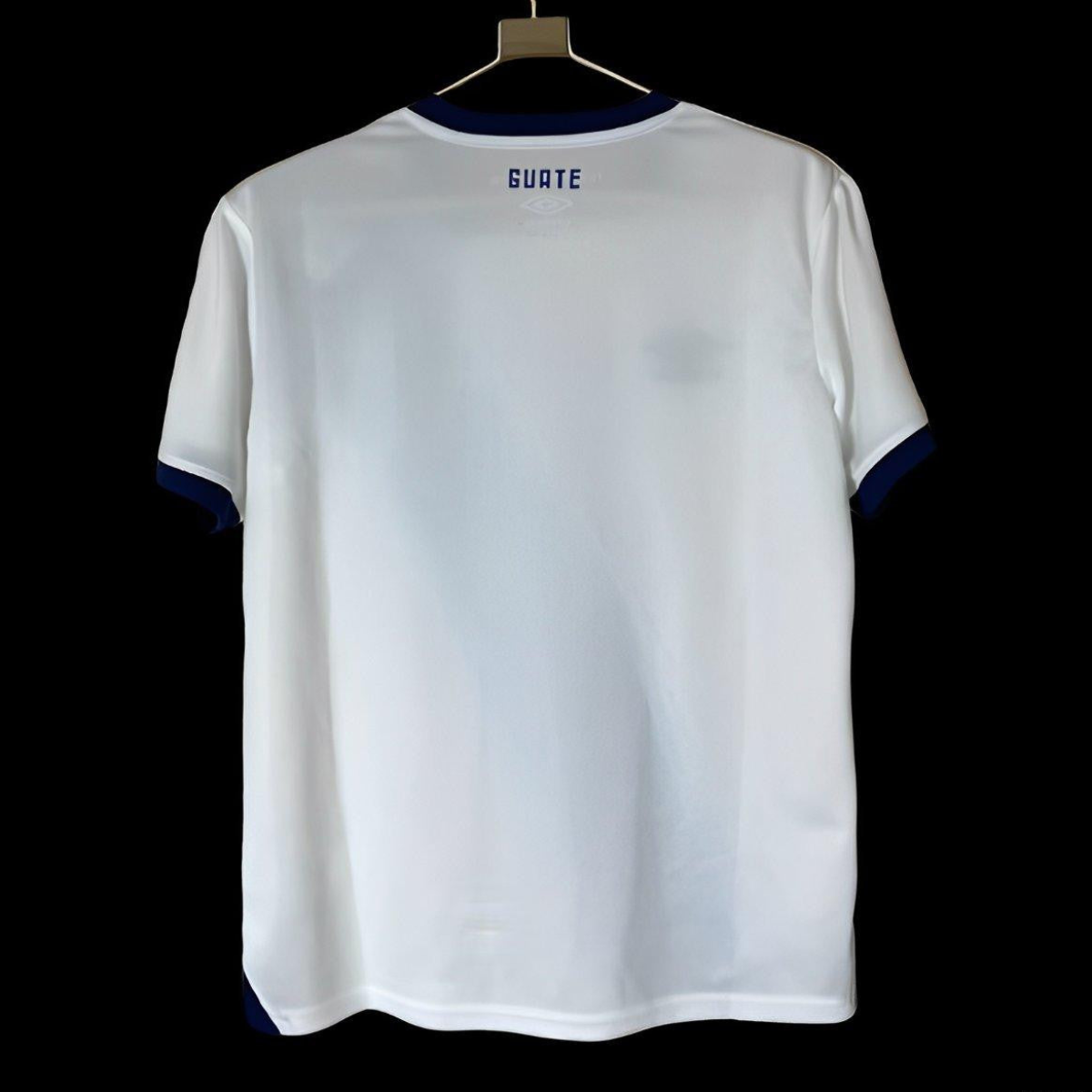 2025 Guatemala White with Navy Blue Diagonal Stripe Jersey