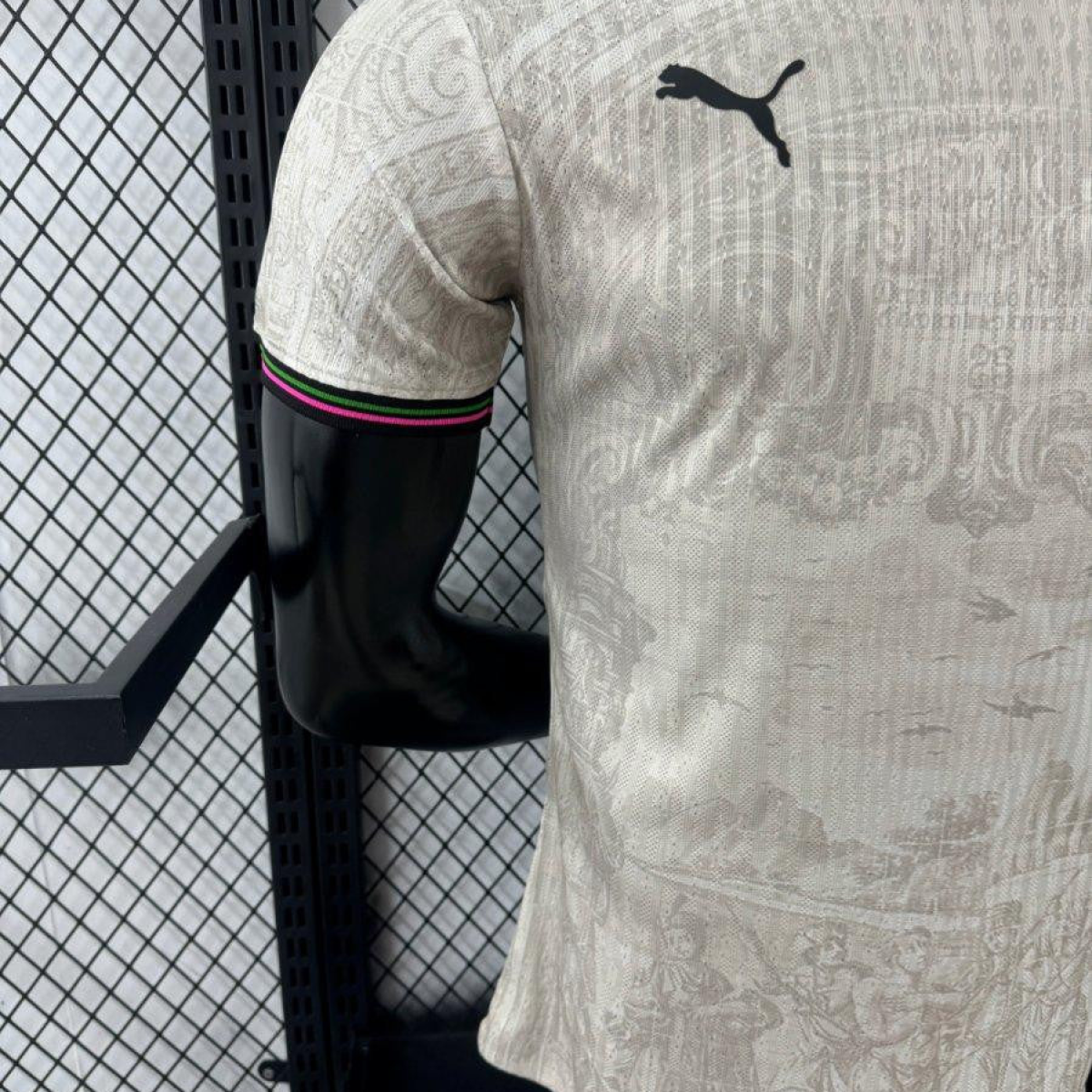 Player Version 2025 Portugal Away White with Subtle Pattern Jersey