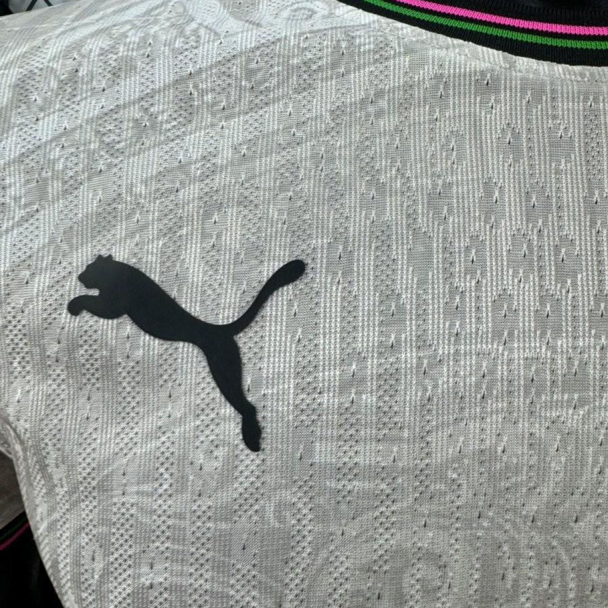 Player Version 2025 Portugal Away White with Subtle Pattern Jersey