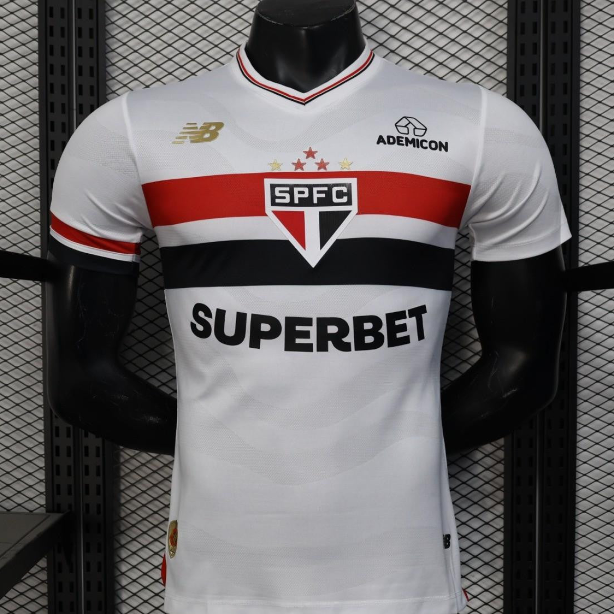 Player Version 25/26 Sao Paulo Home Jersey