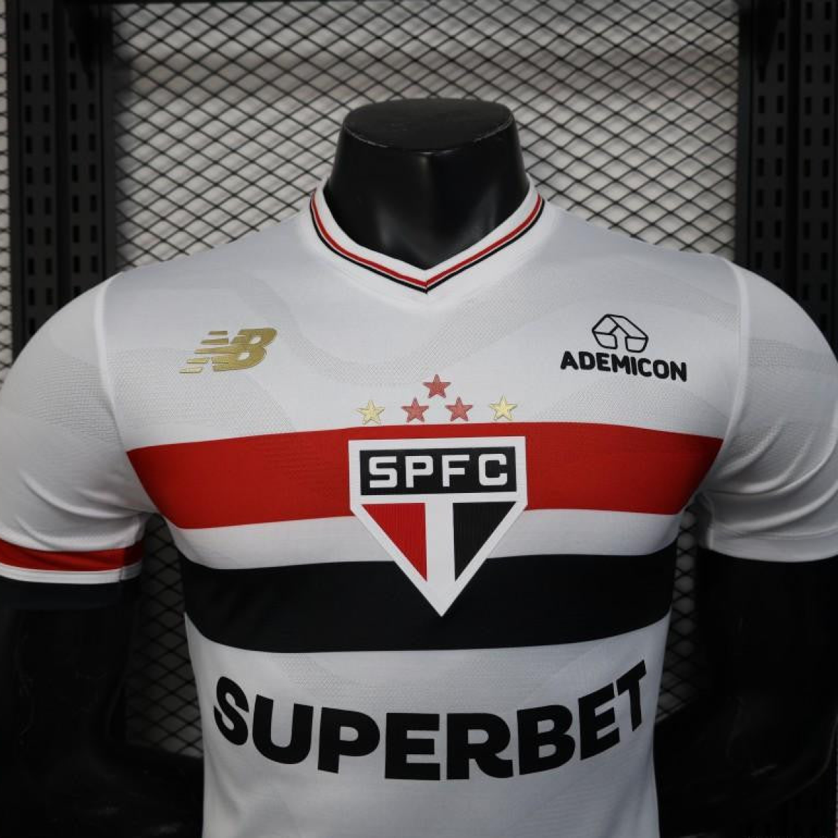 Player Version 25/26 Sao Paulo Home Jersey