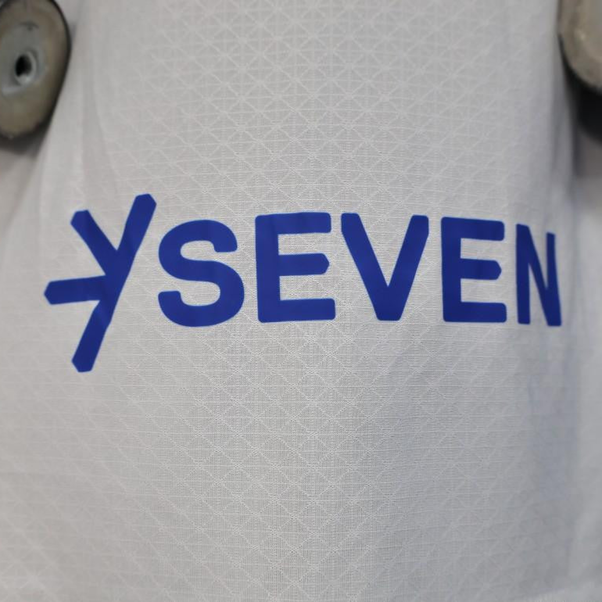 Player Version 25/26 Al-Hilal Away White with Blue Details and SAVVY Games Group Sponsor Jersey