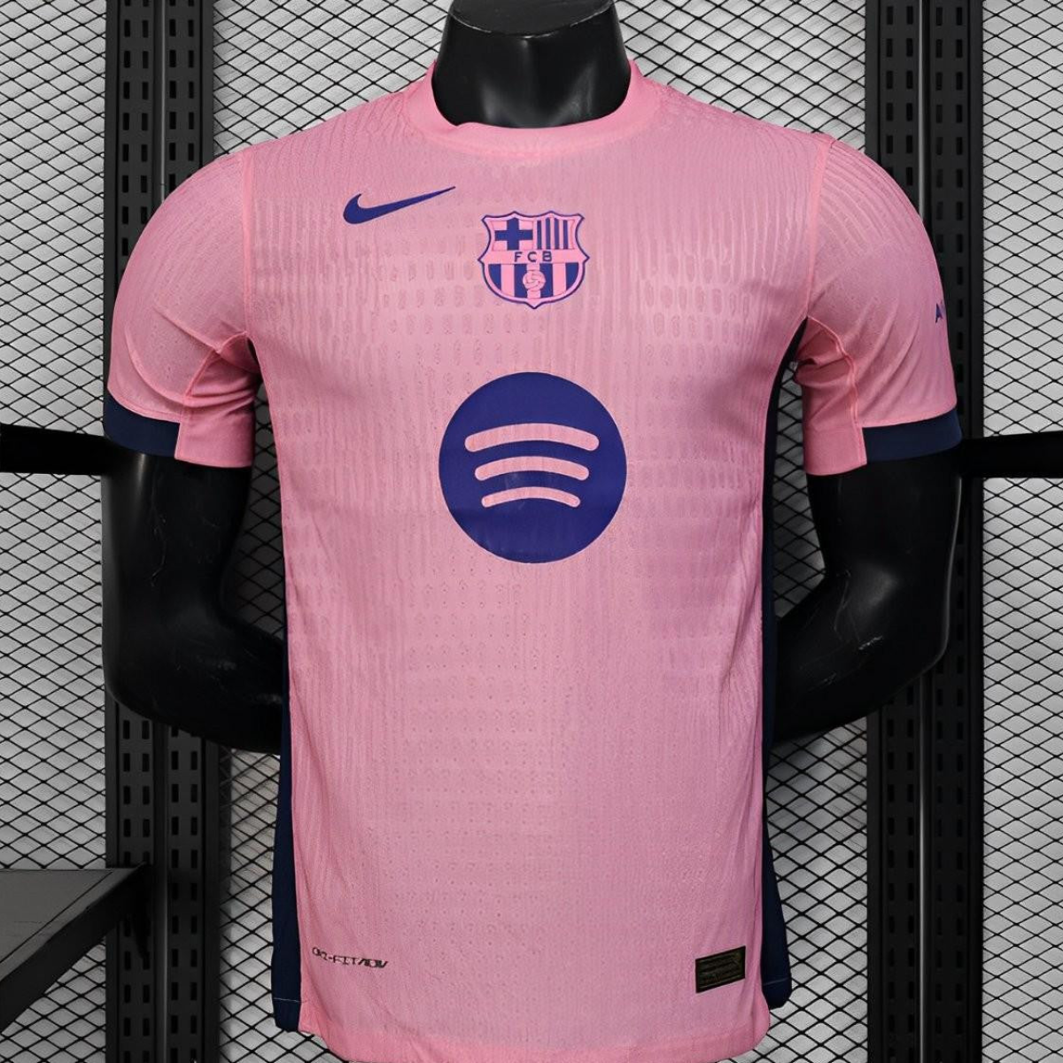 Player Version 25/26 FC Barcelona 125Th Anniversary Special Pink with Spotify Sponsor Jersey