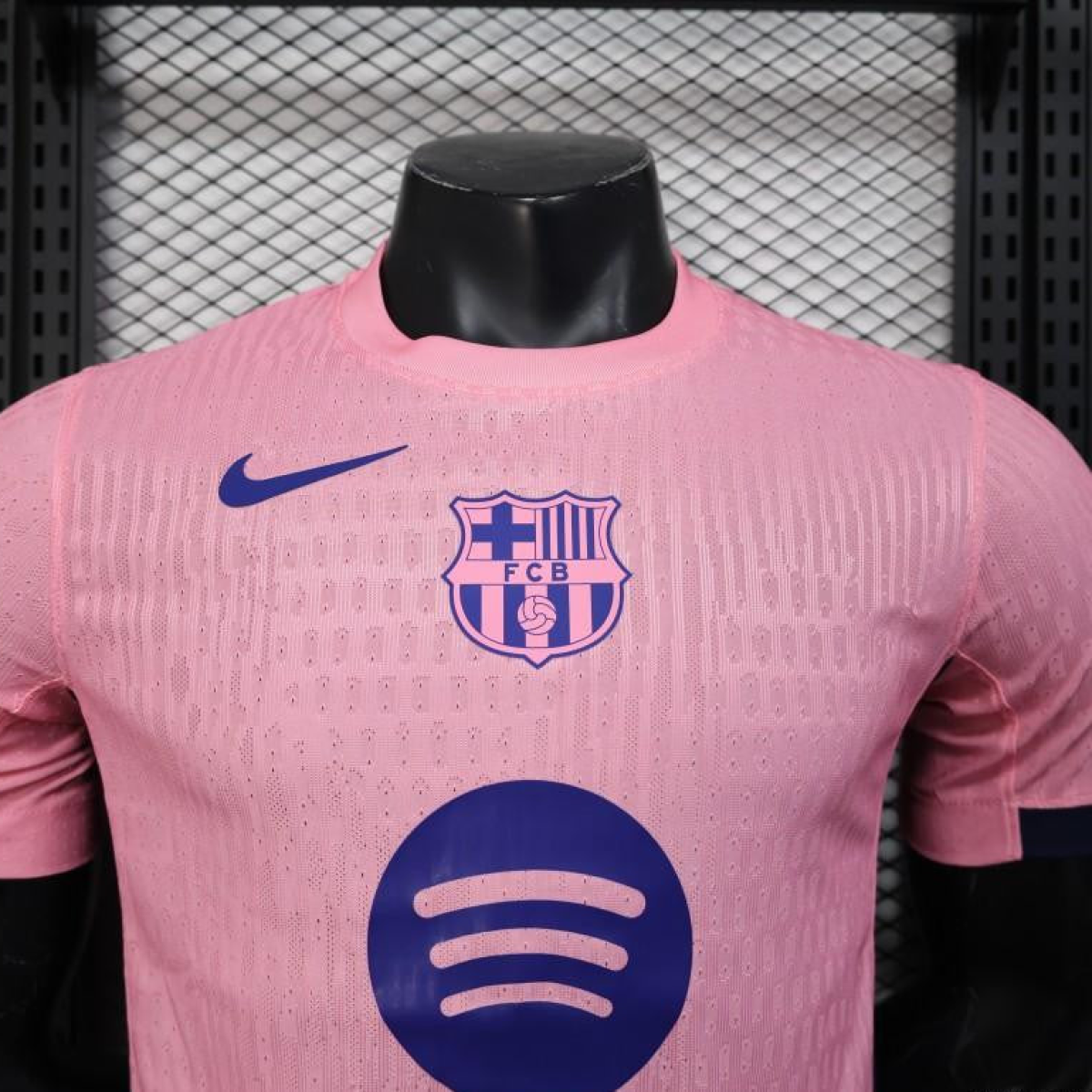 Player Version 25/26 FC Barcelona 125Th Anniversary Special Pink with Spotify Sponsor Jersey