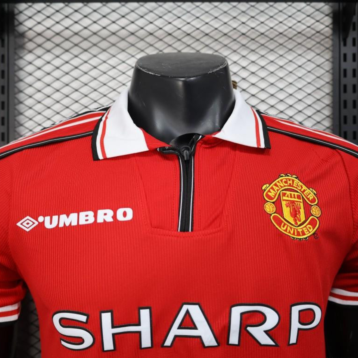 Player Version 98/99 Manchester United Home Jersey
