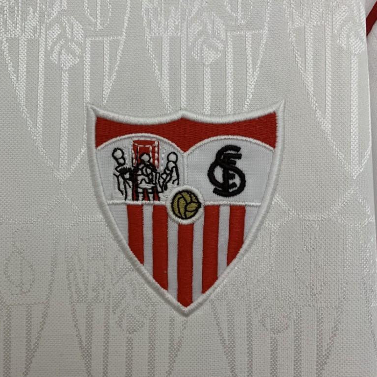 91/92 Retro Sevilla Home Jersey