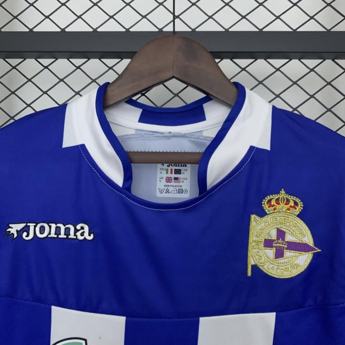 03/04 Retro Deportivo La Coruna Home Jersey