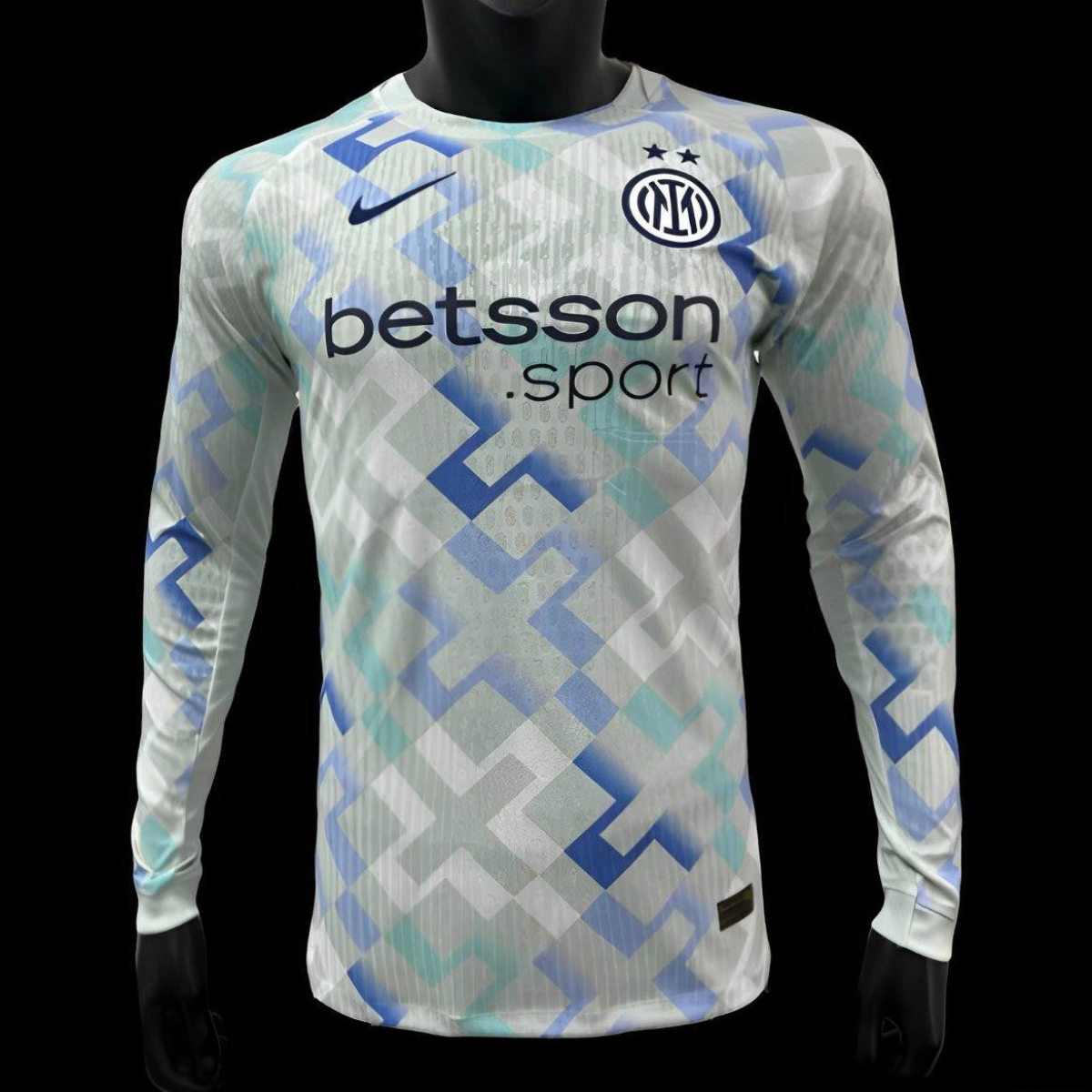 Player Version 25/26 Inter Milan Away WHITE Long Sleeve Jersey