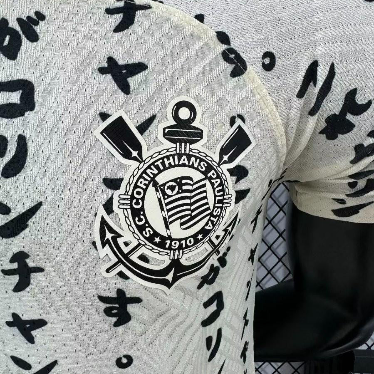 Player Version Retro 22/23 Corinthians Third Japan 10 Years Yellow Jersey