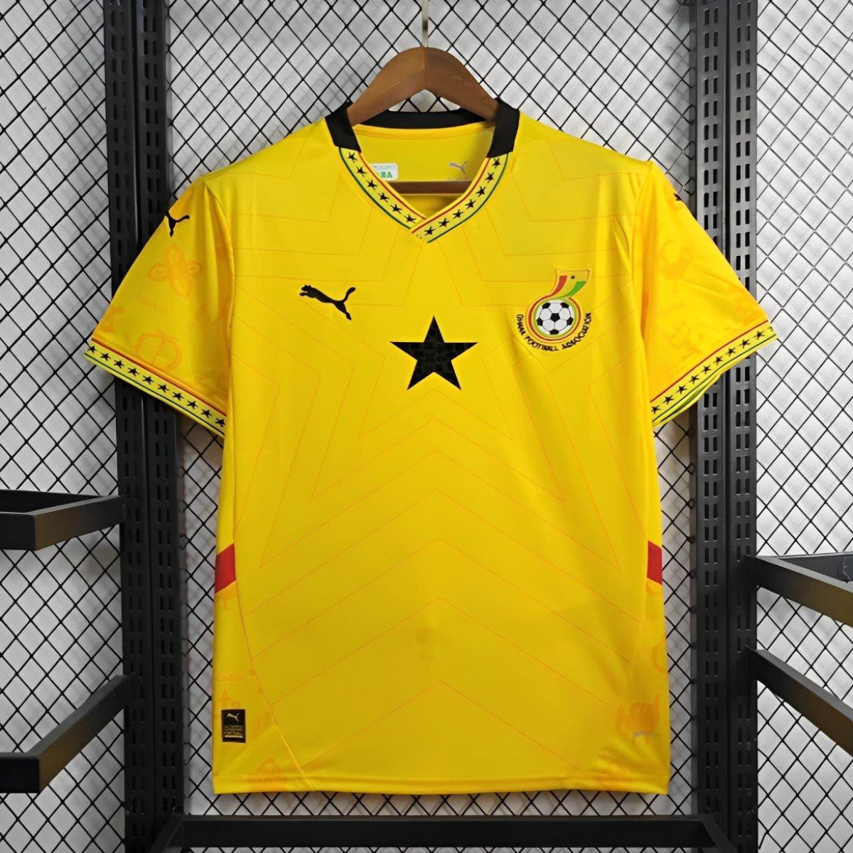 2024 Ghana Away Yellow Jersey