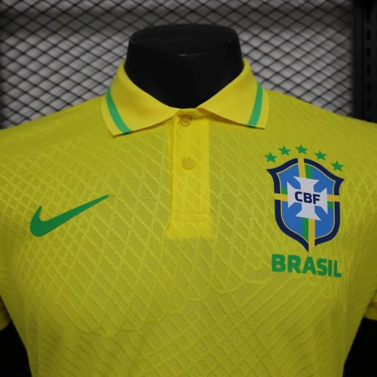 25/26 Player Version Brazil POLO Yellow Jersey
