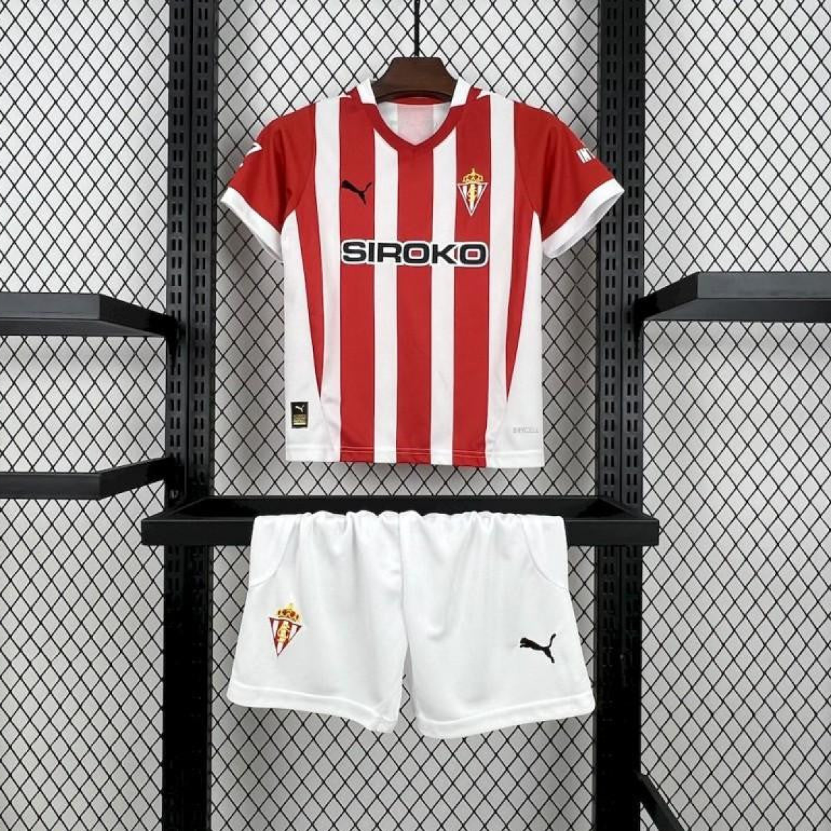 24/25 Kids Sporting De Gijon Home 16-28 Jersey