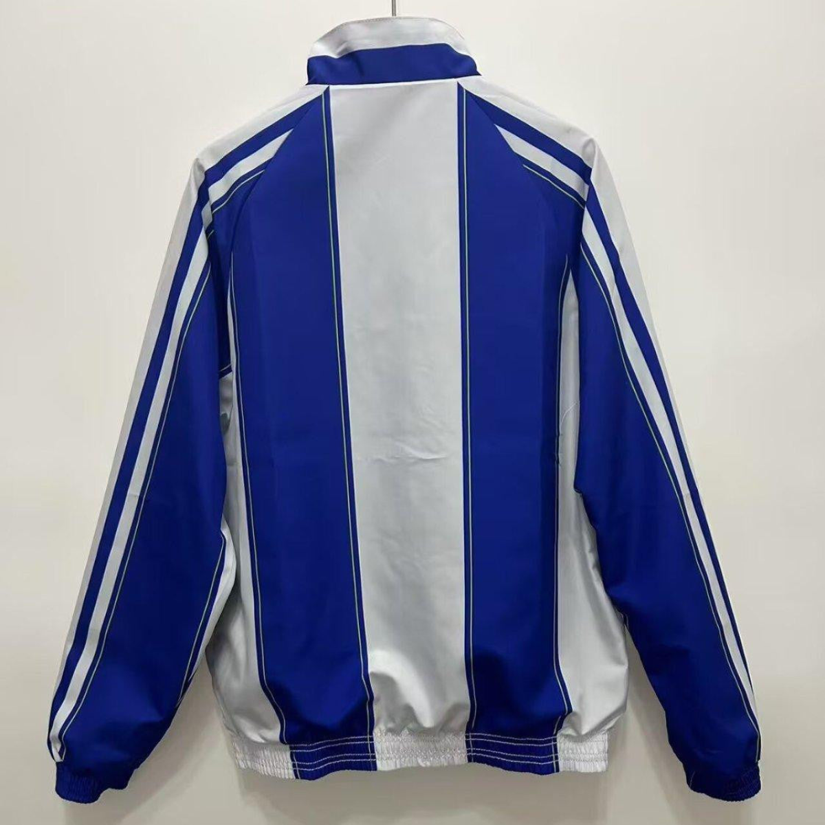 24/25 Porto Dark Cyan/White/Blue Reversible Windbreaker