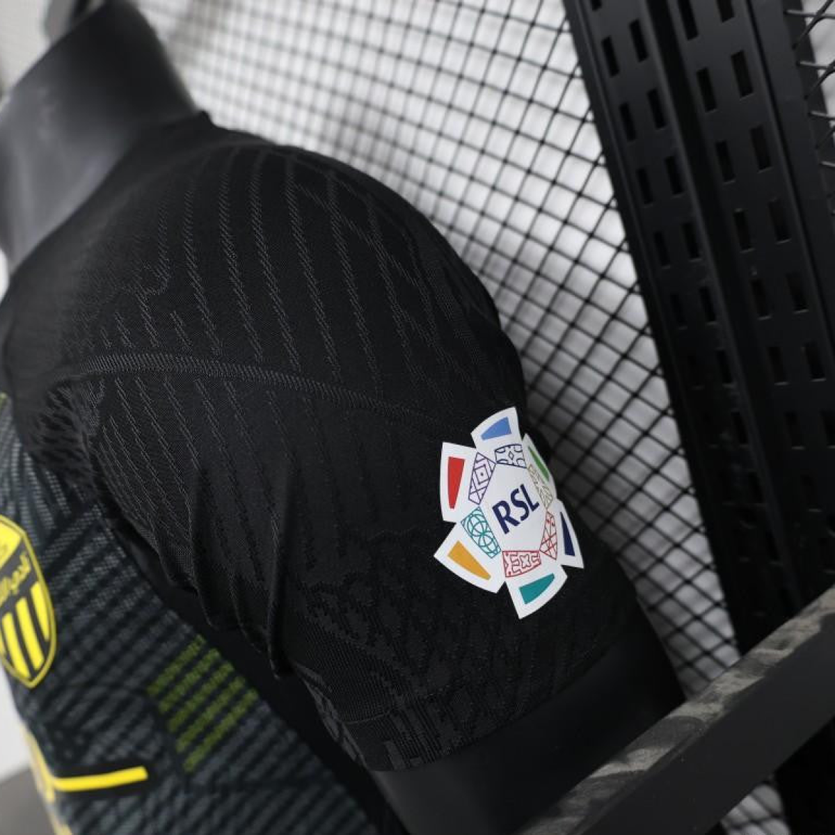 Player Version 25/26 Al-Ittihad Third Black Jersey