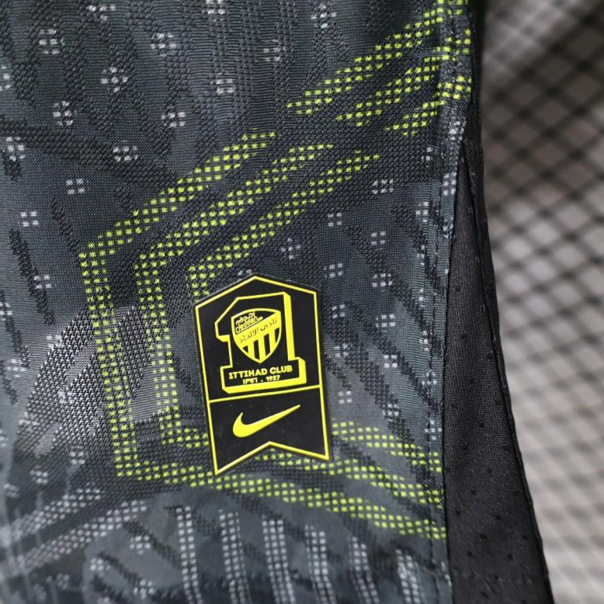 Player Version 25/26 Al-Ittihad Third Black Jersey