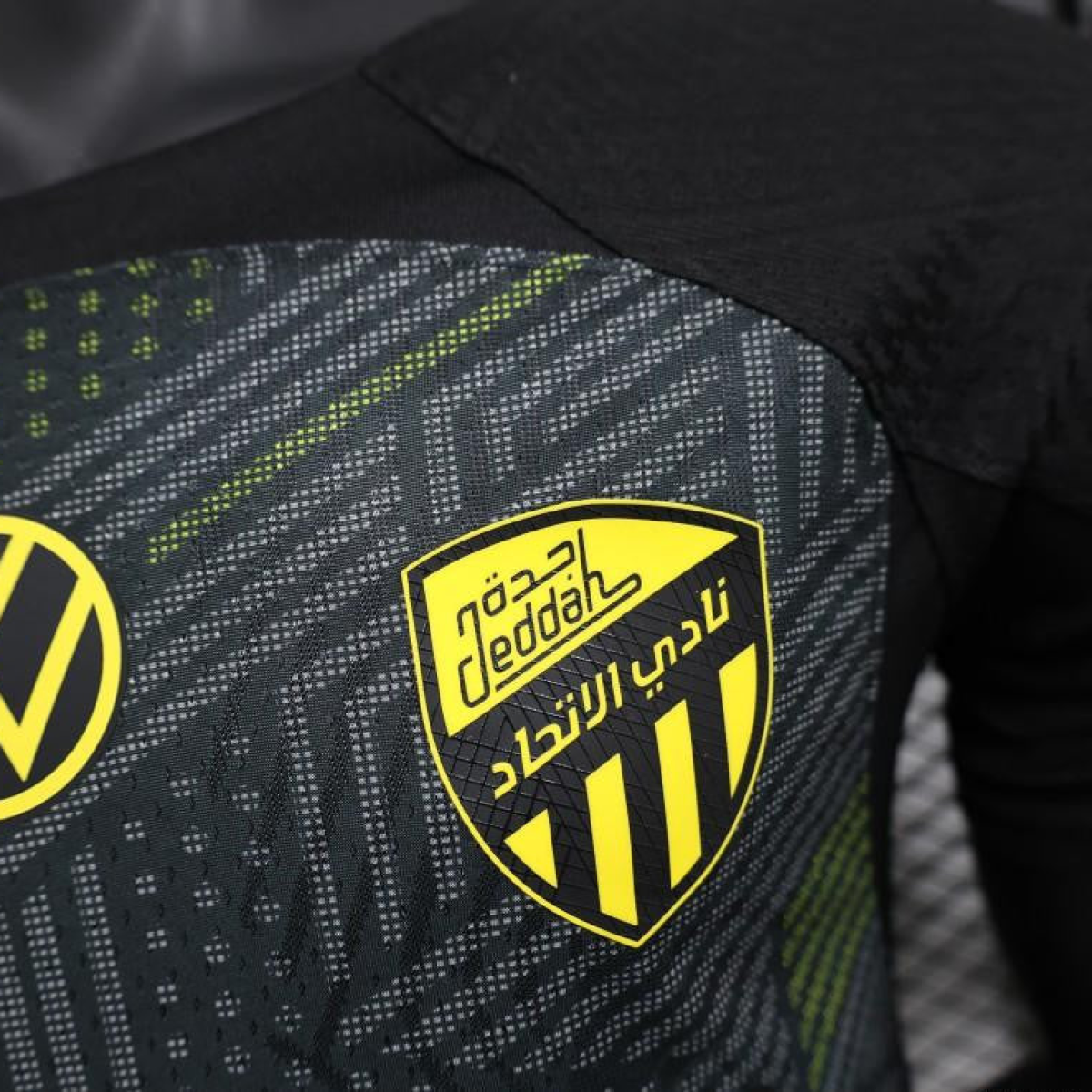 Player Version 25/26 Al-Ittihad Third Black Jersey