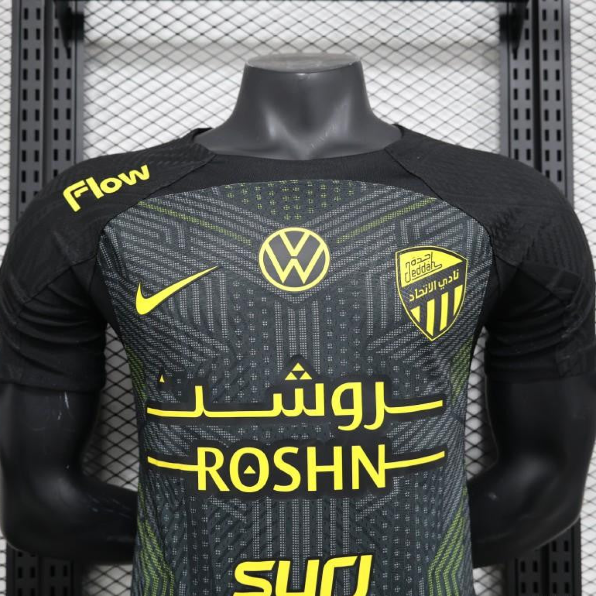 Player Version 25/26 Al-Ittihad Third Black Jersey
