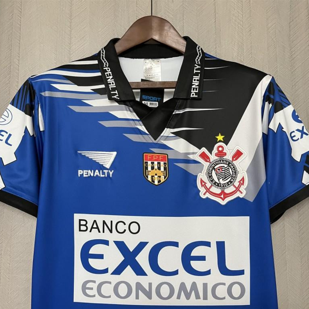 Retro 98/99 Corinthians Third Blue Jersey