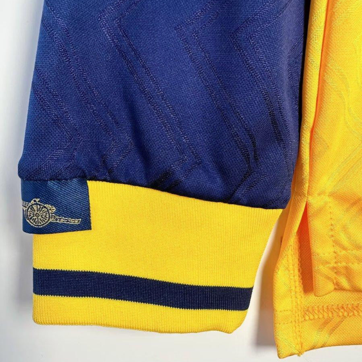 Retro 96/97 Arsenal Away Yellow Long Sleeve Jeresy