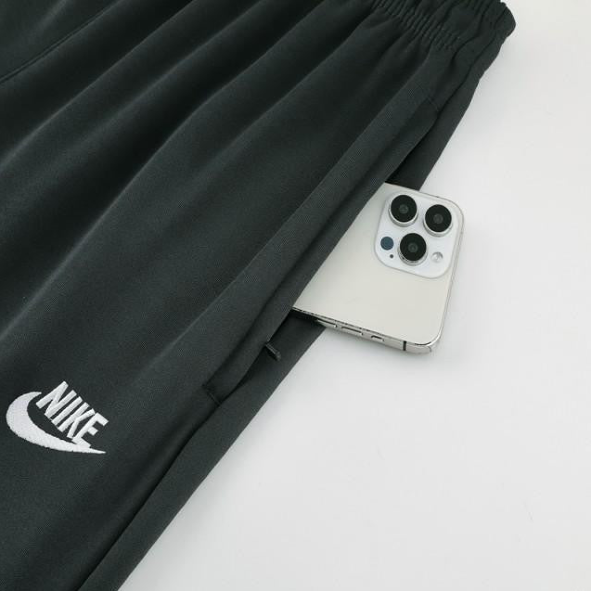 2024 NIKE Black/Grey Full Zipper Jacket +Long Pants