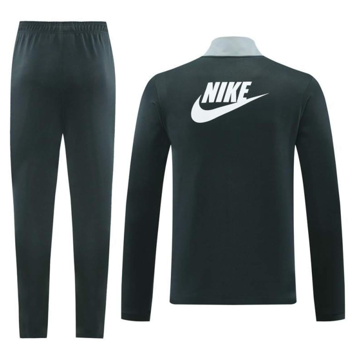2024 NIKE Black/Grey Full Zipper Jacket +Long Pants