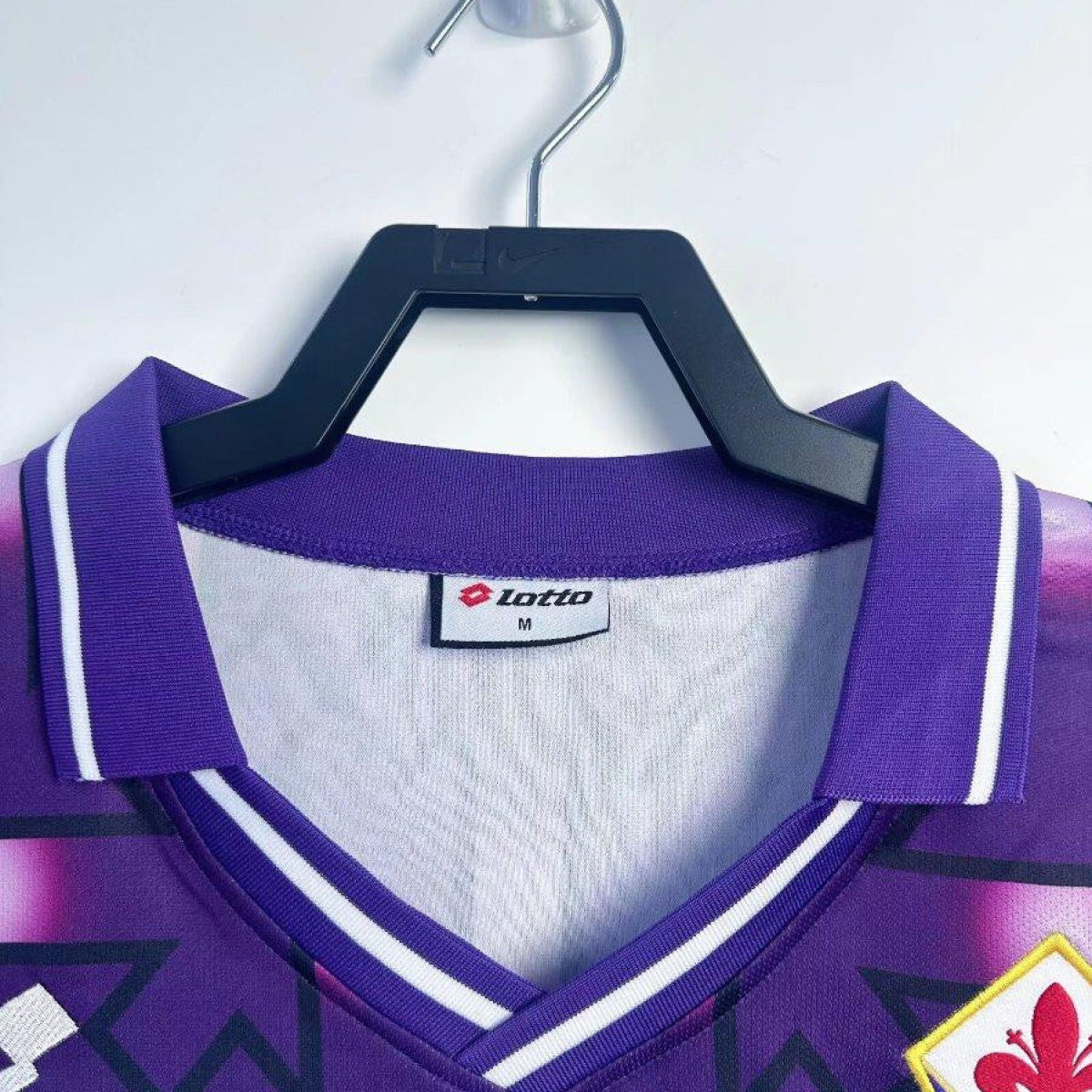 Retro 92/93 Fiorentina Away Long Sleeve Jersey