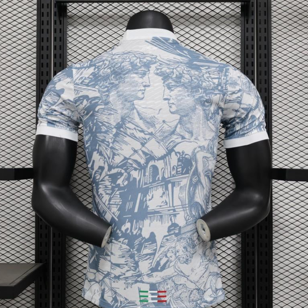 Player Version 2024 Italy Michelangelo White Special Training Jersey