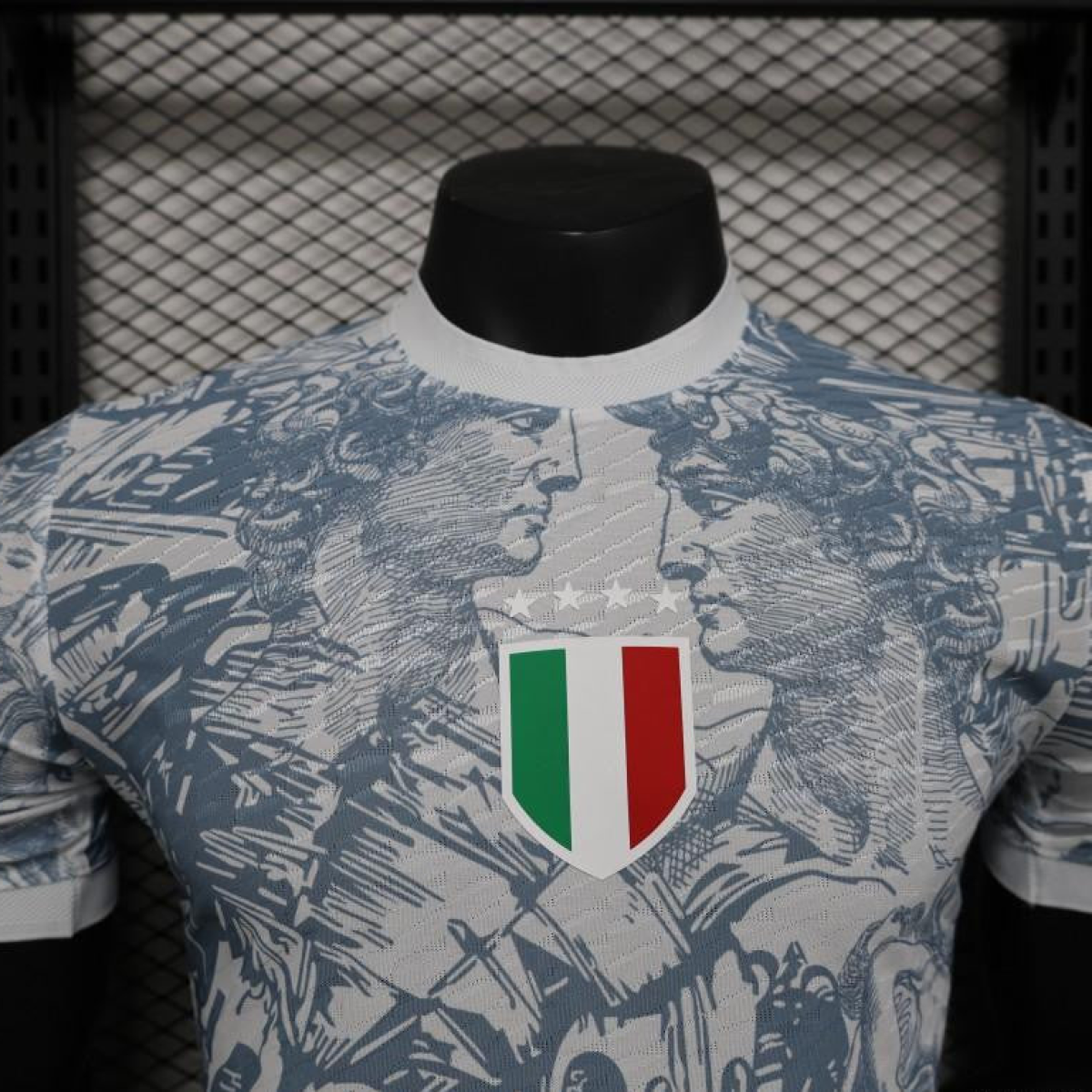 Player Version 2024 Italy Michelangelo White Special Training Jersey
