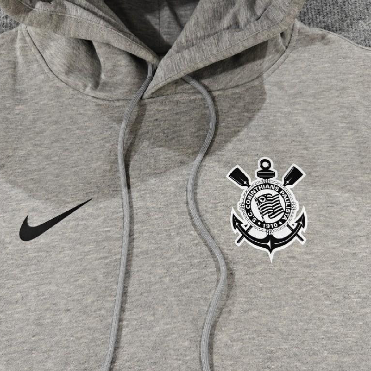 24/25 Corinthians Navy/Red/Black/Beige/Grey Hoodie WIth Black Badge