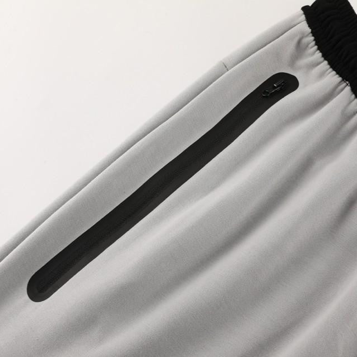 2024 NIKE Sports White/Black Full Zipper Jacket +Long Pants