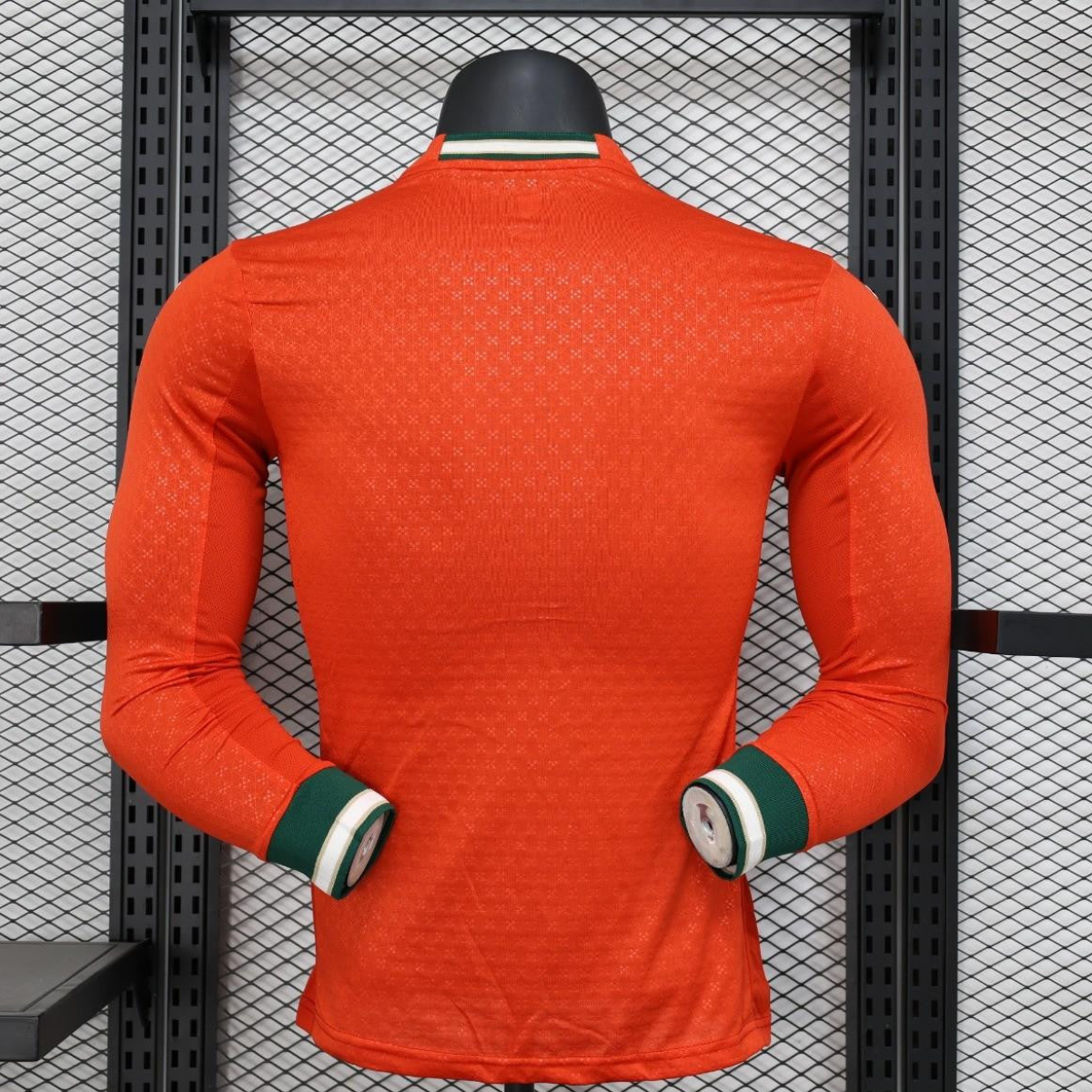 Player Version 2025 Portugal Home Long Sleeve Jersey