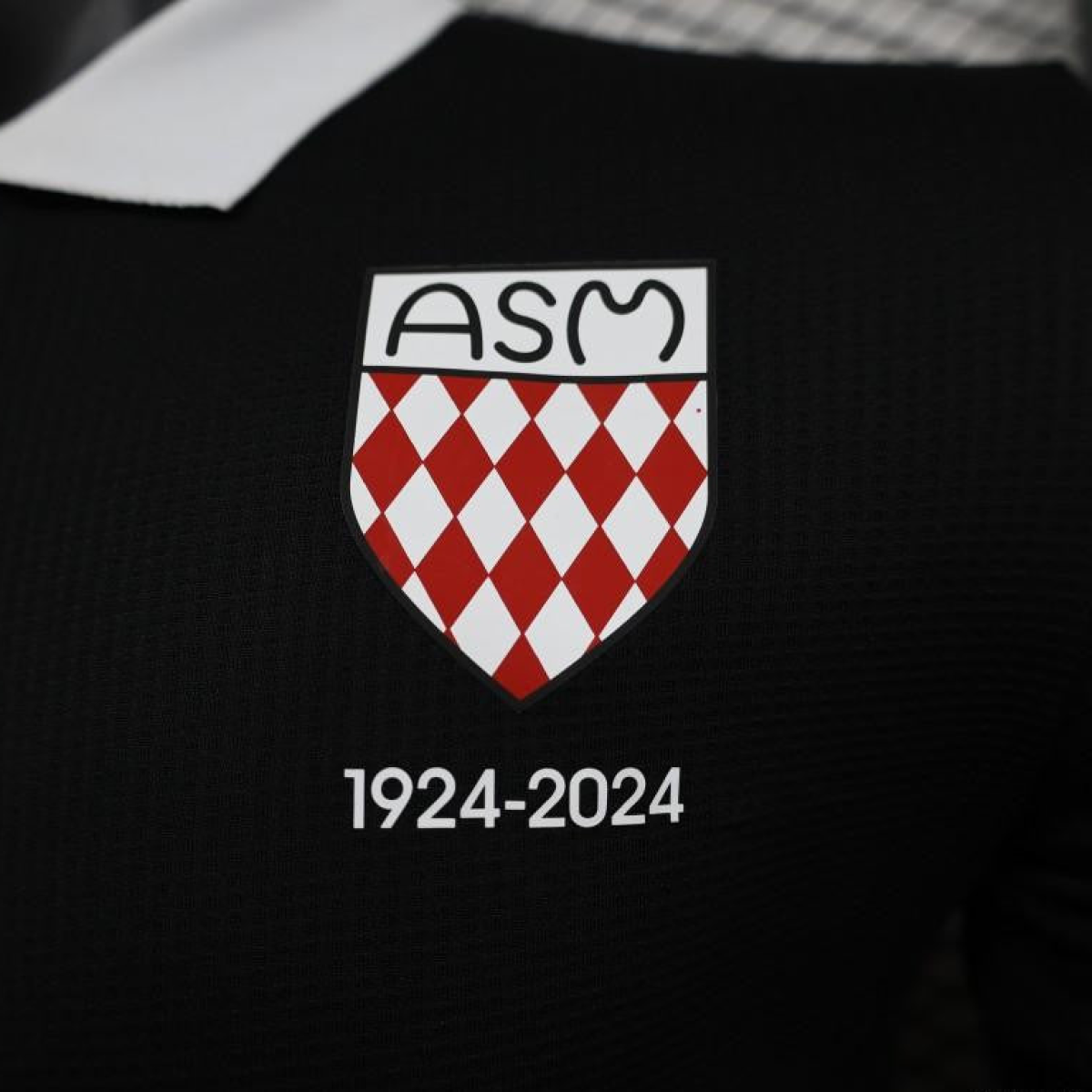 Player Version 24/25 AS Monaco Black 100th Anniversary Special Jersey