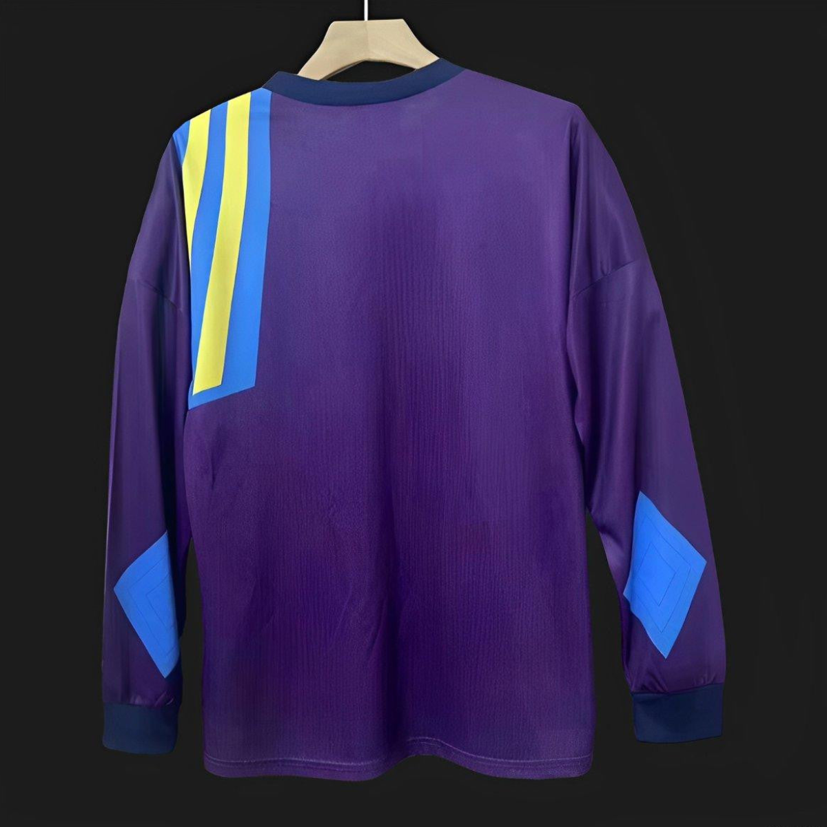 Retro 92/93 Manchester United Purple Goalkeeper Long Sleeve Jersey