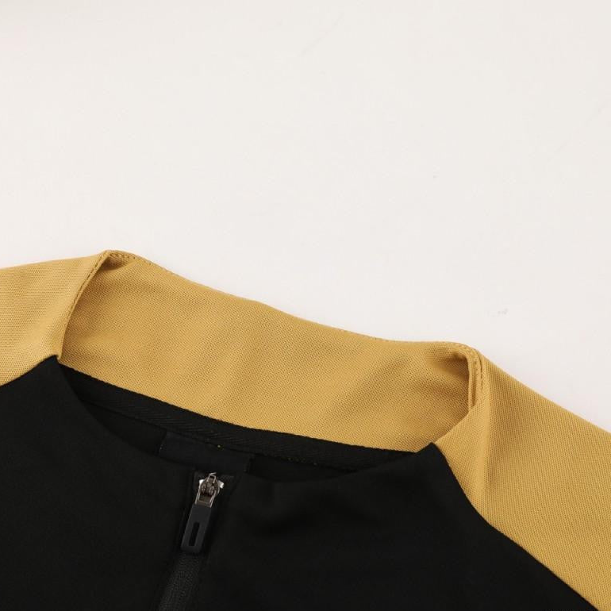 24/25 Nike Black/Golden Half Zipper Jacket+Long Pants