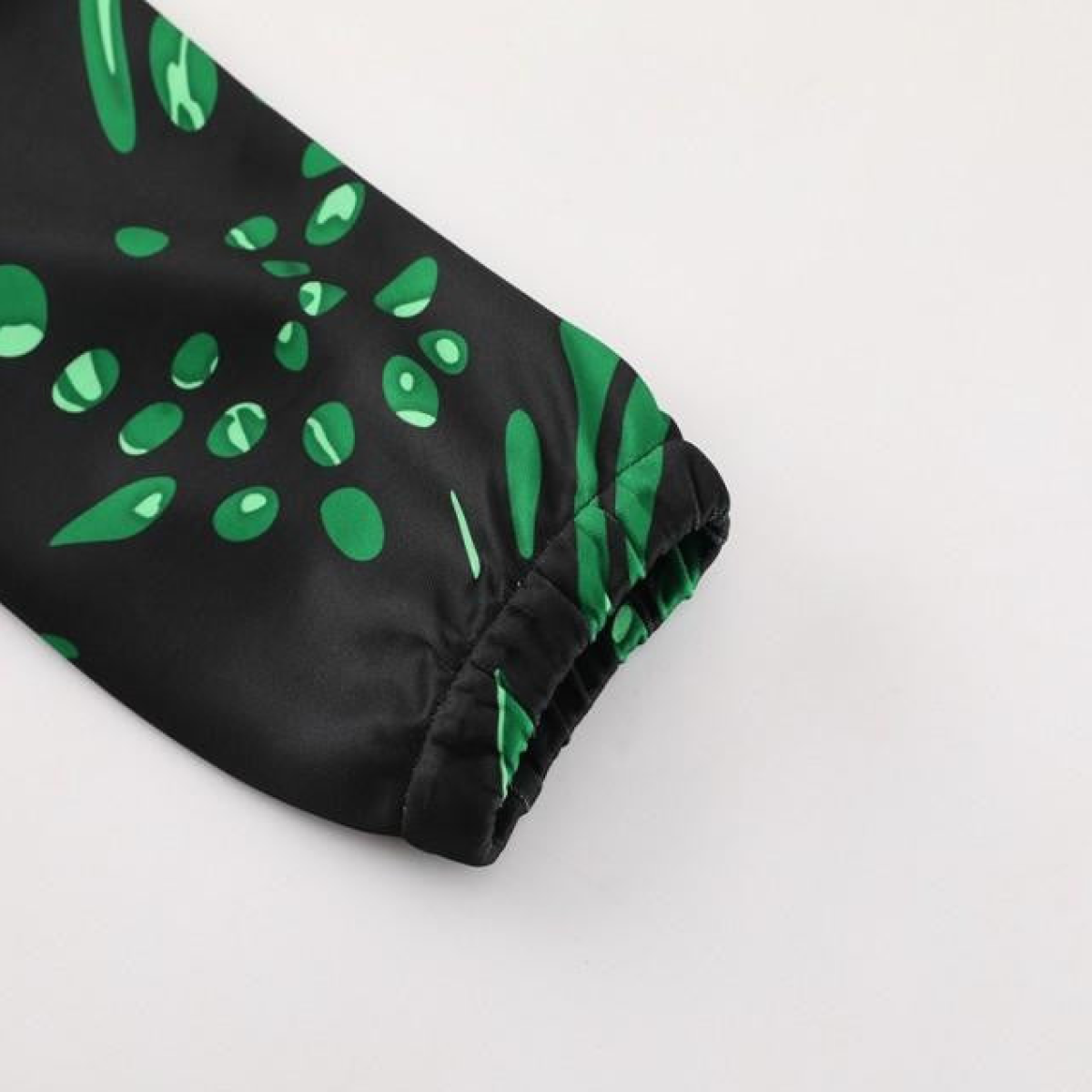 2024 Nigeria Black/Green Full Zipper Jacket +Long Pants