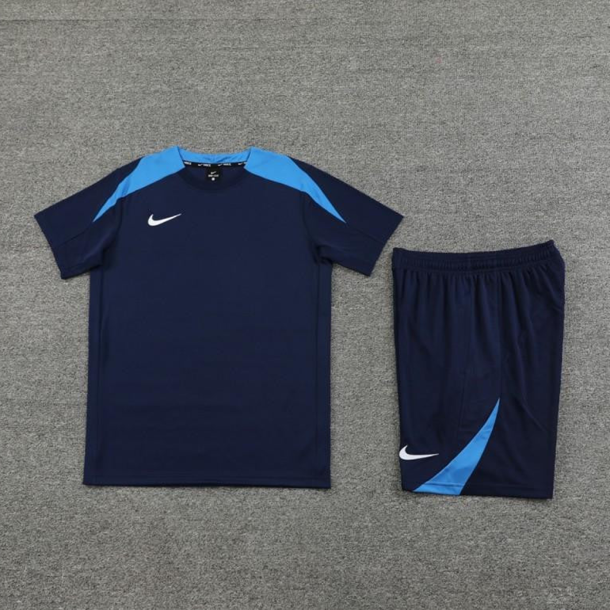 24/25 Nike Navy/Blue Short Sleeve Jersey+Shorts