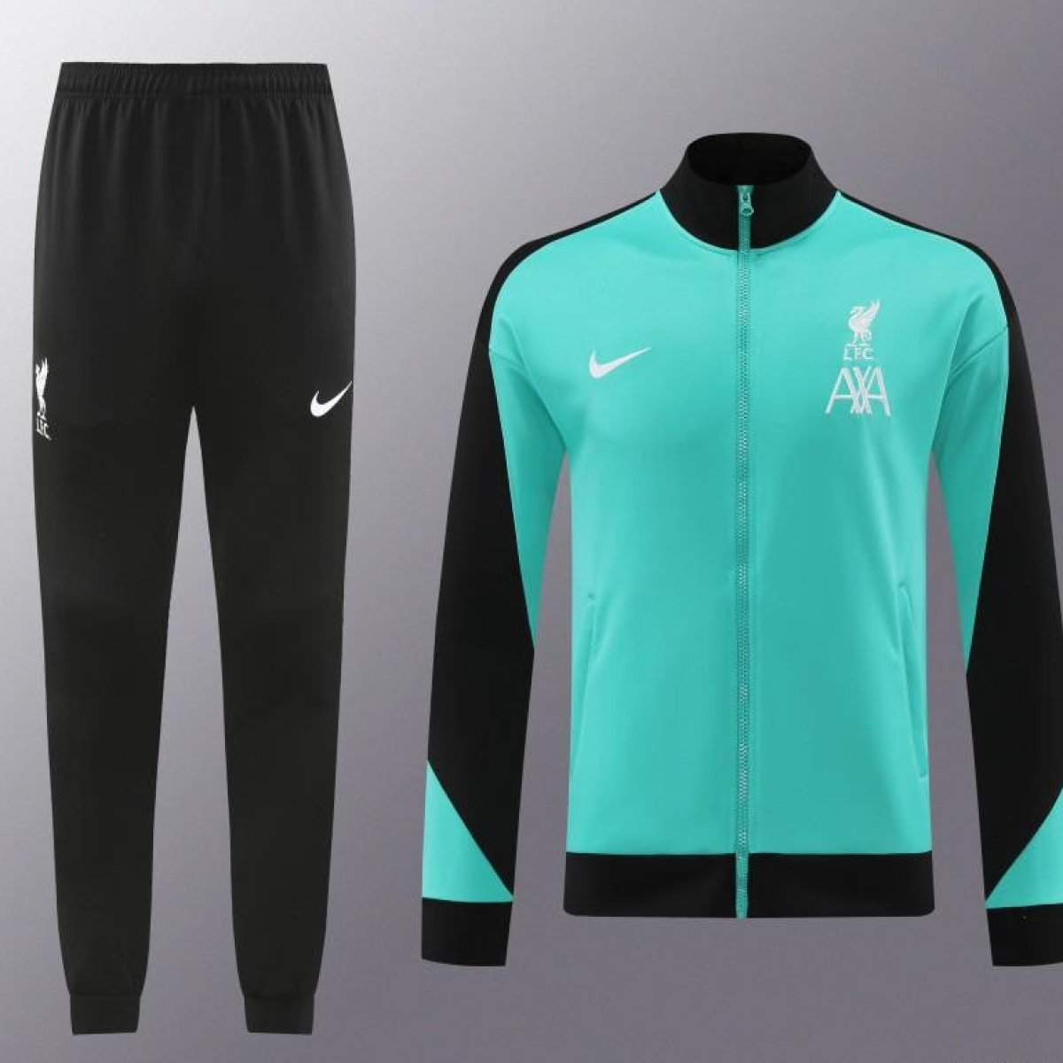 24/25 Liverpool Green Full Zipper Jacket +Long Pants