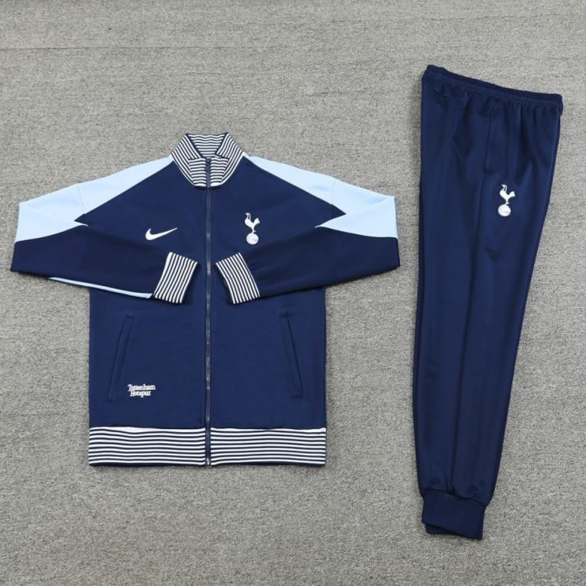 24/25 Tottenham Spur Navy Full Zipper Jacket +Long Pants