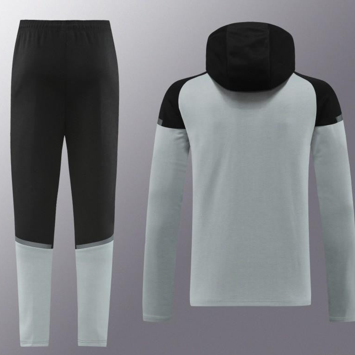 24/25 Puma Grey/Black Full Zipper Jacket +Long Pants