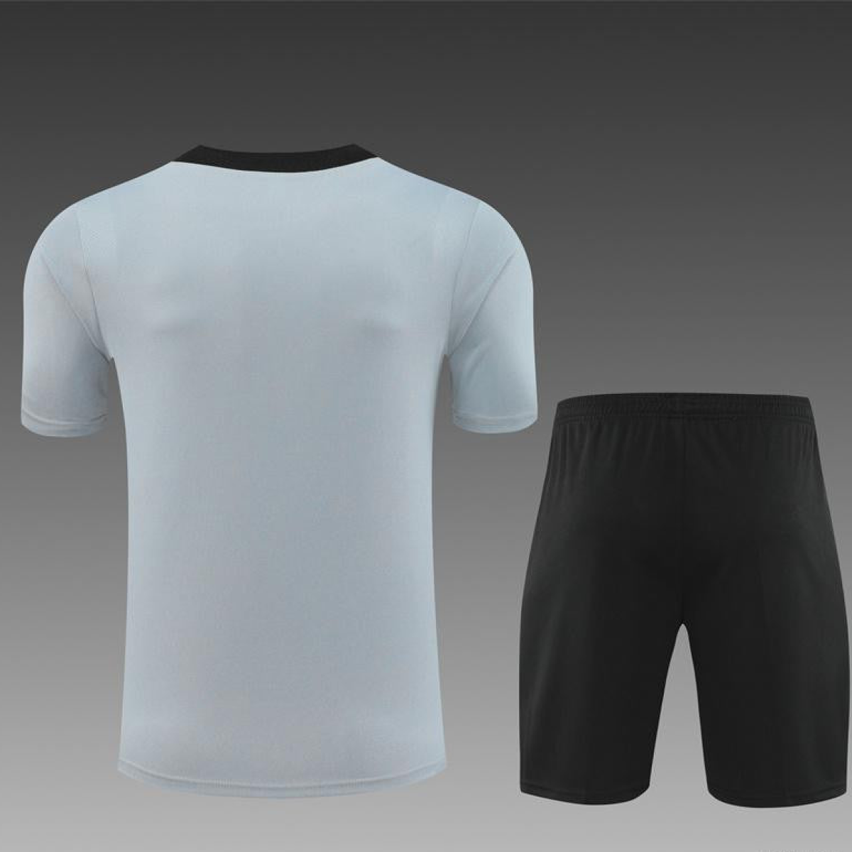 2024 South Korea Grey Short Sleeve Jersey+Shorts
