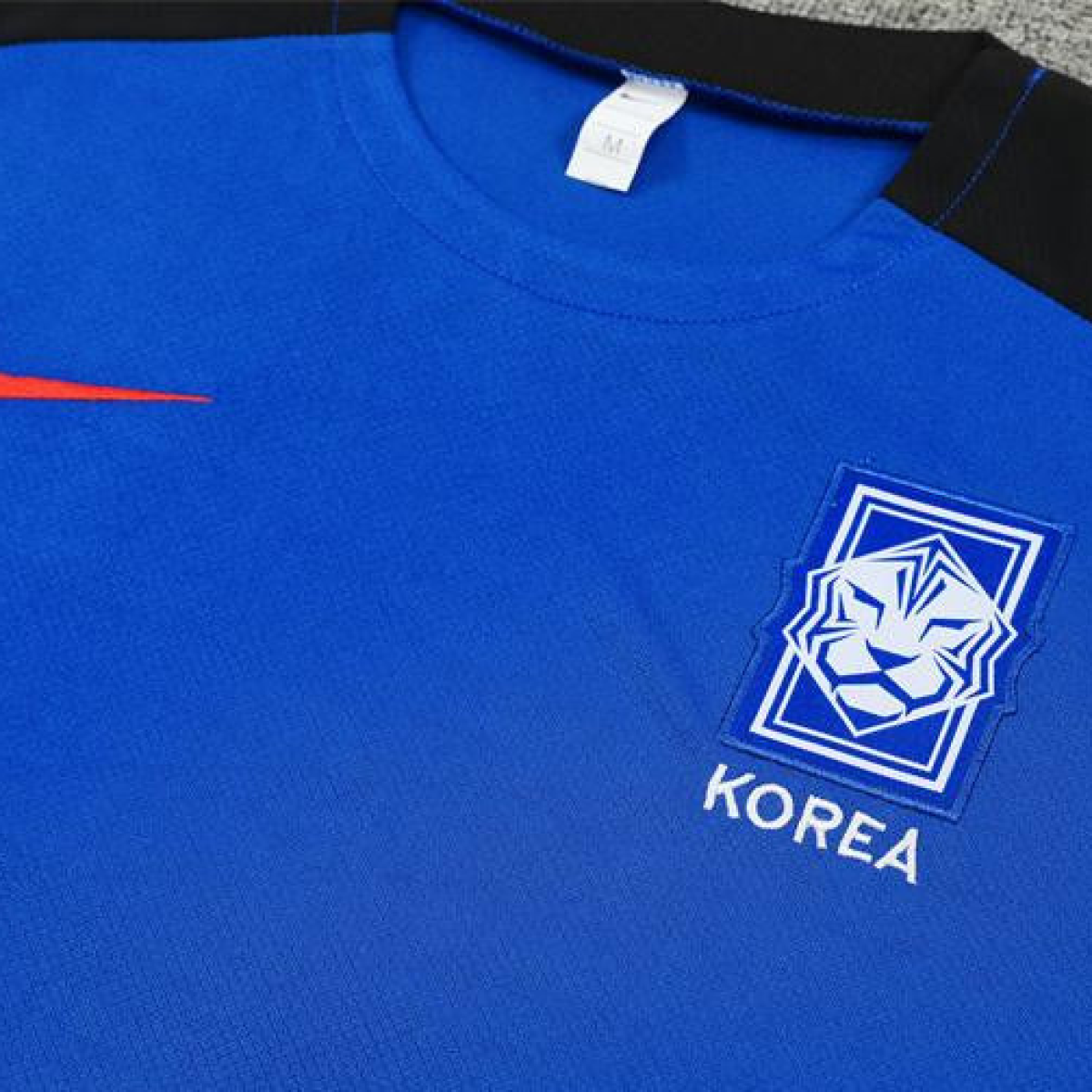 2024 South Korea Blue Short Sleeve Jersey+Shorts