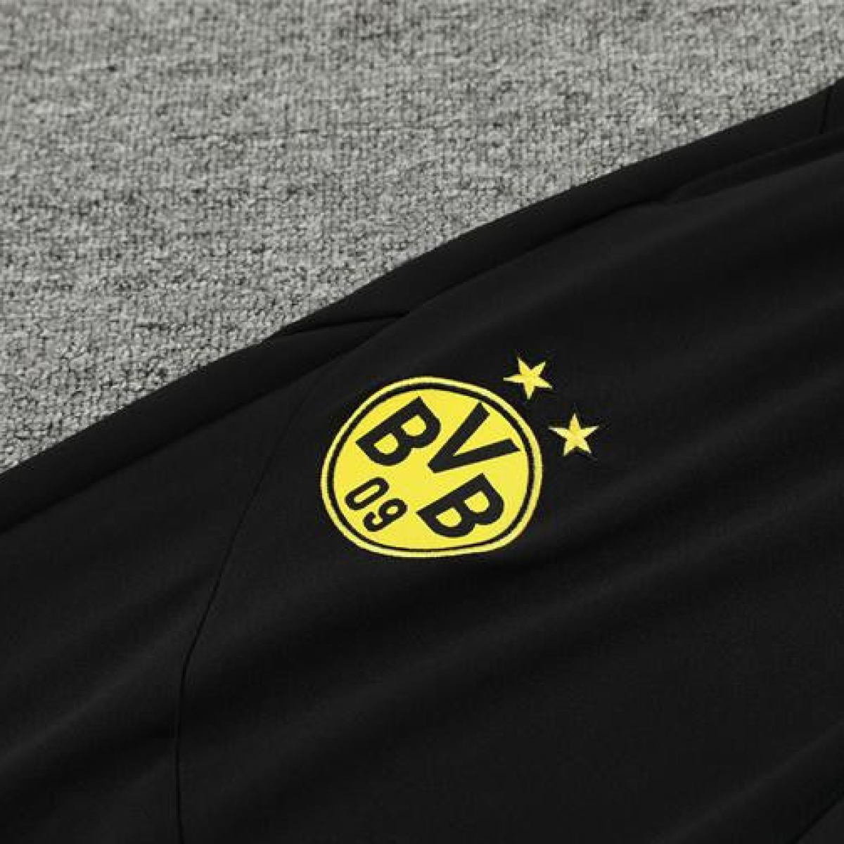 24/25 Borussia Dortmund Black Half Zipper Jacket+Long Pants