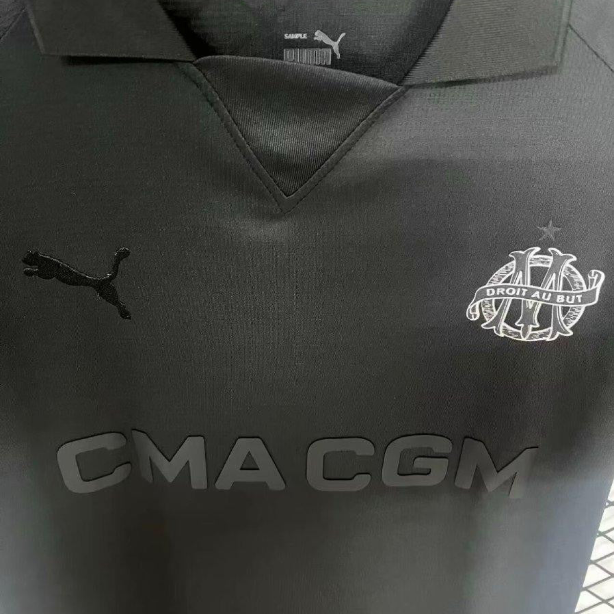 24/25 Olympique Marseille Black 125th Goalkeeper Jersey