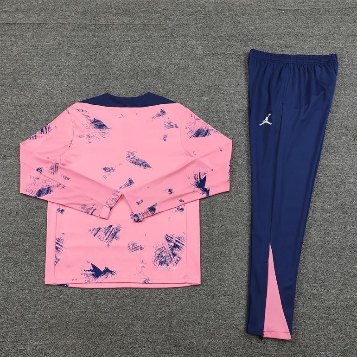 24/25 PSG Pink Half Zipper Jacket+Long Pants