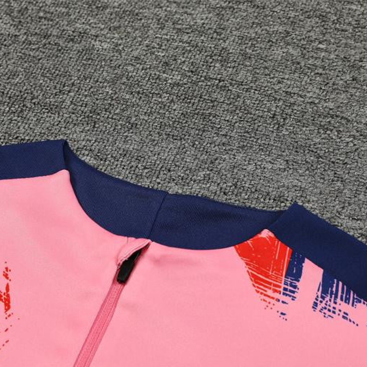 24/25 PSG Pink Half Zipper Jacket+Long Pants