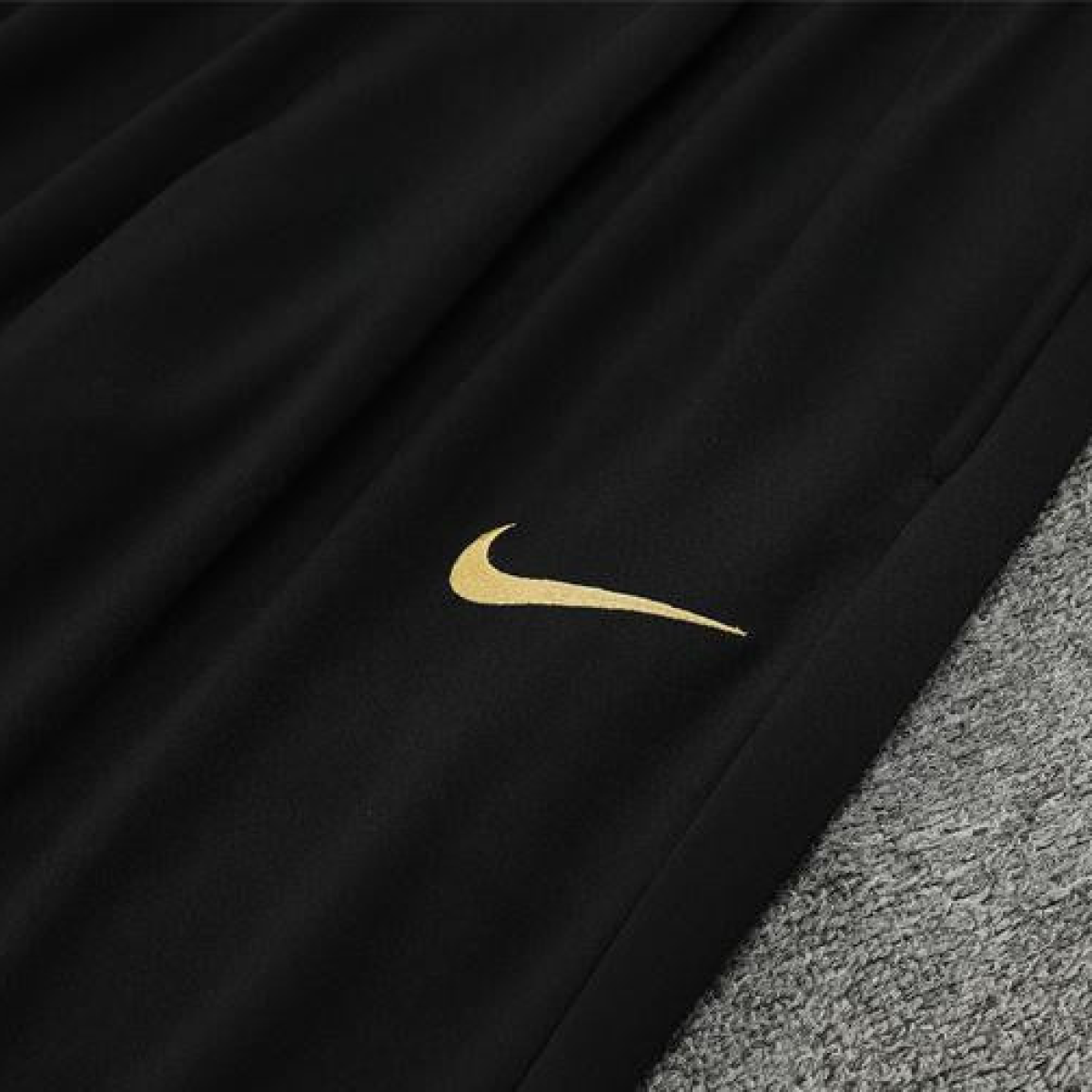 24/25 Barcelona Black Half Zipper Jacket+Long Pants