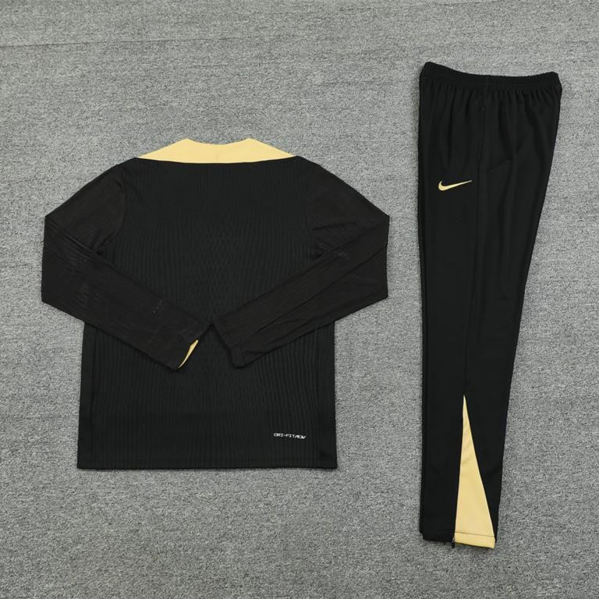 24/25 Barcelona Black Half Zipper Jacket+Long Pants